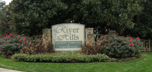 River Hills Entrance
