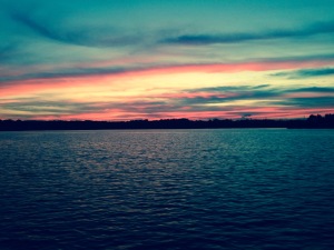 Lake Wylie September sunset