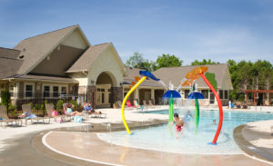 Chapel Cove pool with children's splash area